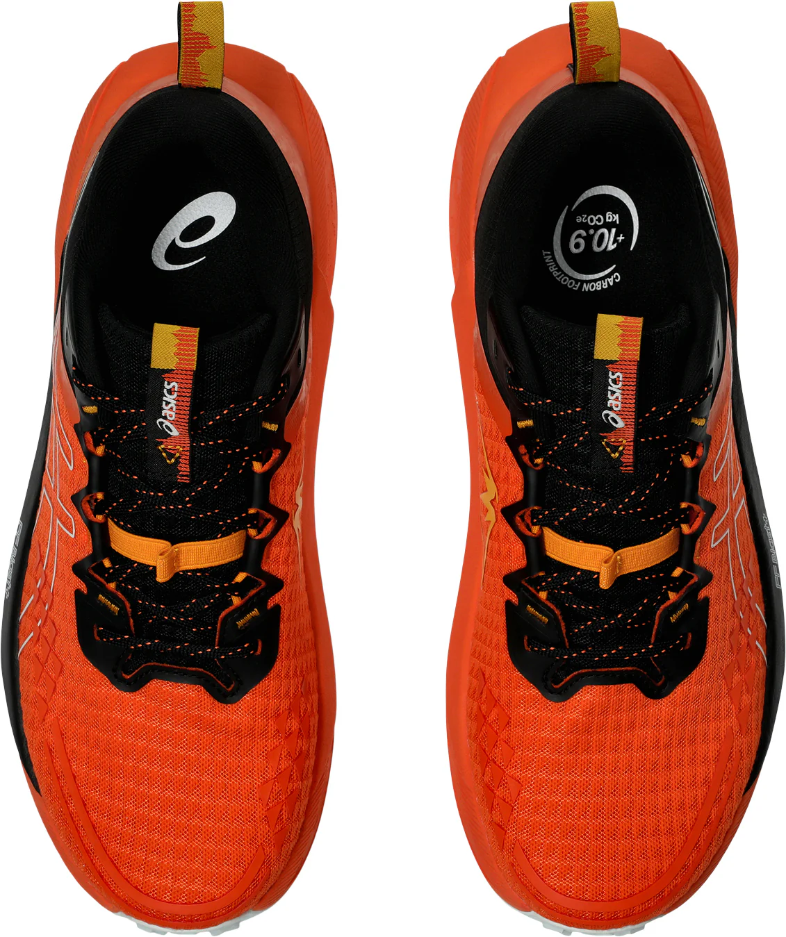 Asics Gel Trabuco 13 Mens Running Shoes - Orange - Image 4