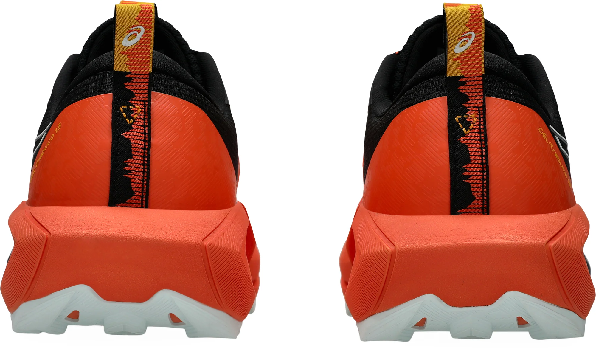 Asics Gel Trabuco 13 Mens Running Shoes - Orange - Image 7