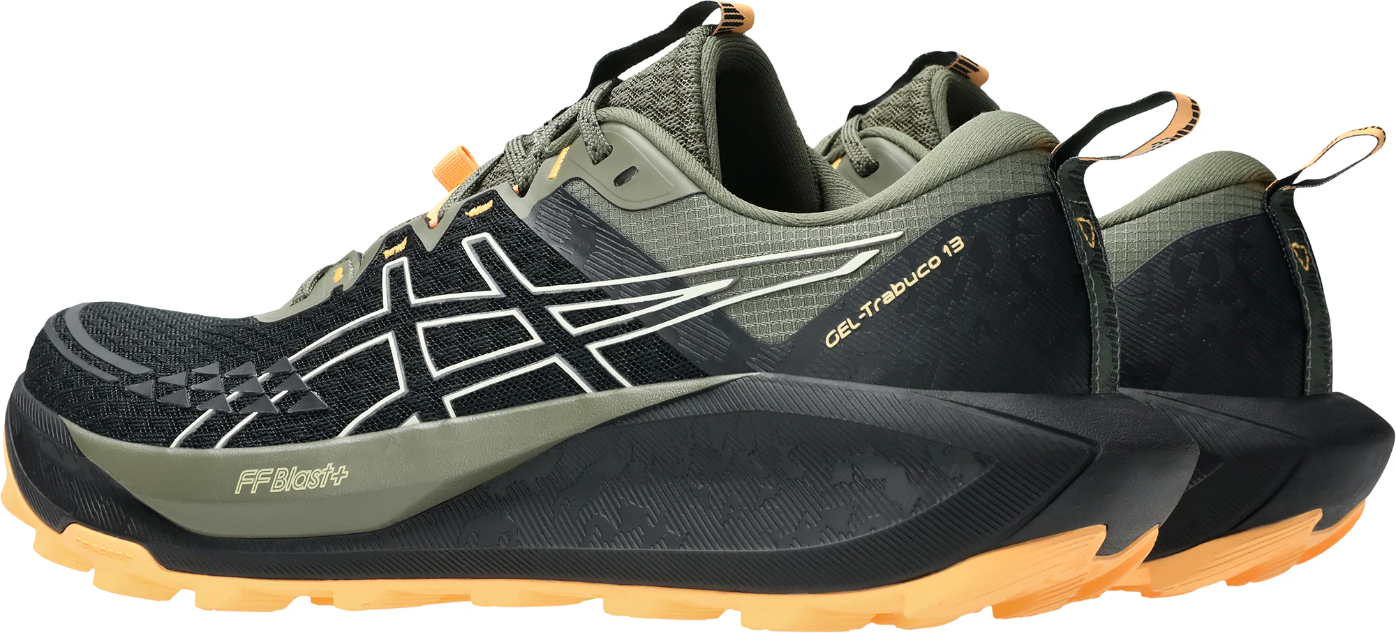 Asics Gel Trabuco 13 Mens Trail Running Shoes - Black - Image 5