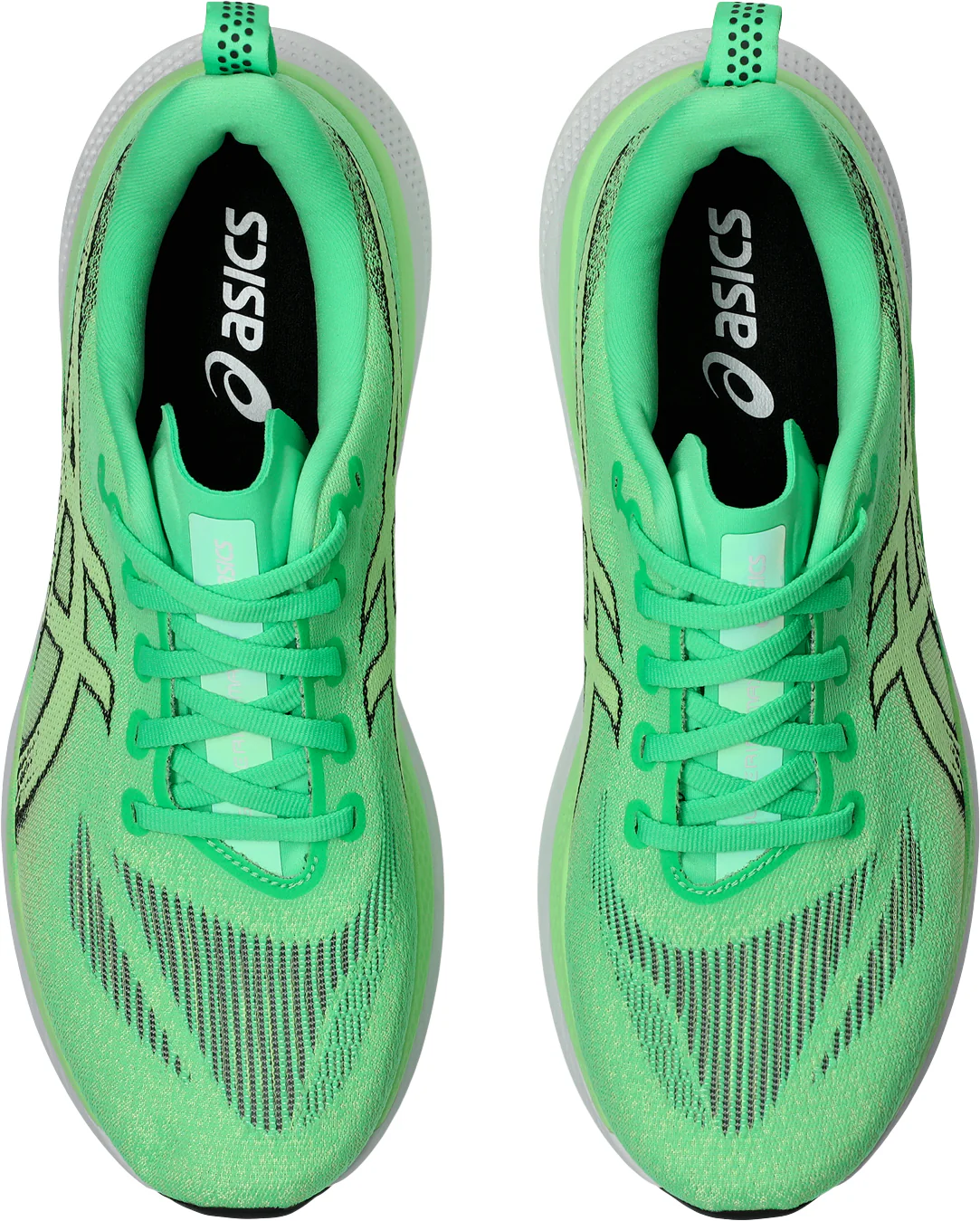 Asics Glideride Max 2 Mens Running Shoes - Green - Image 4