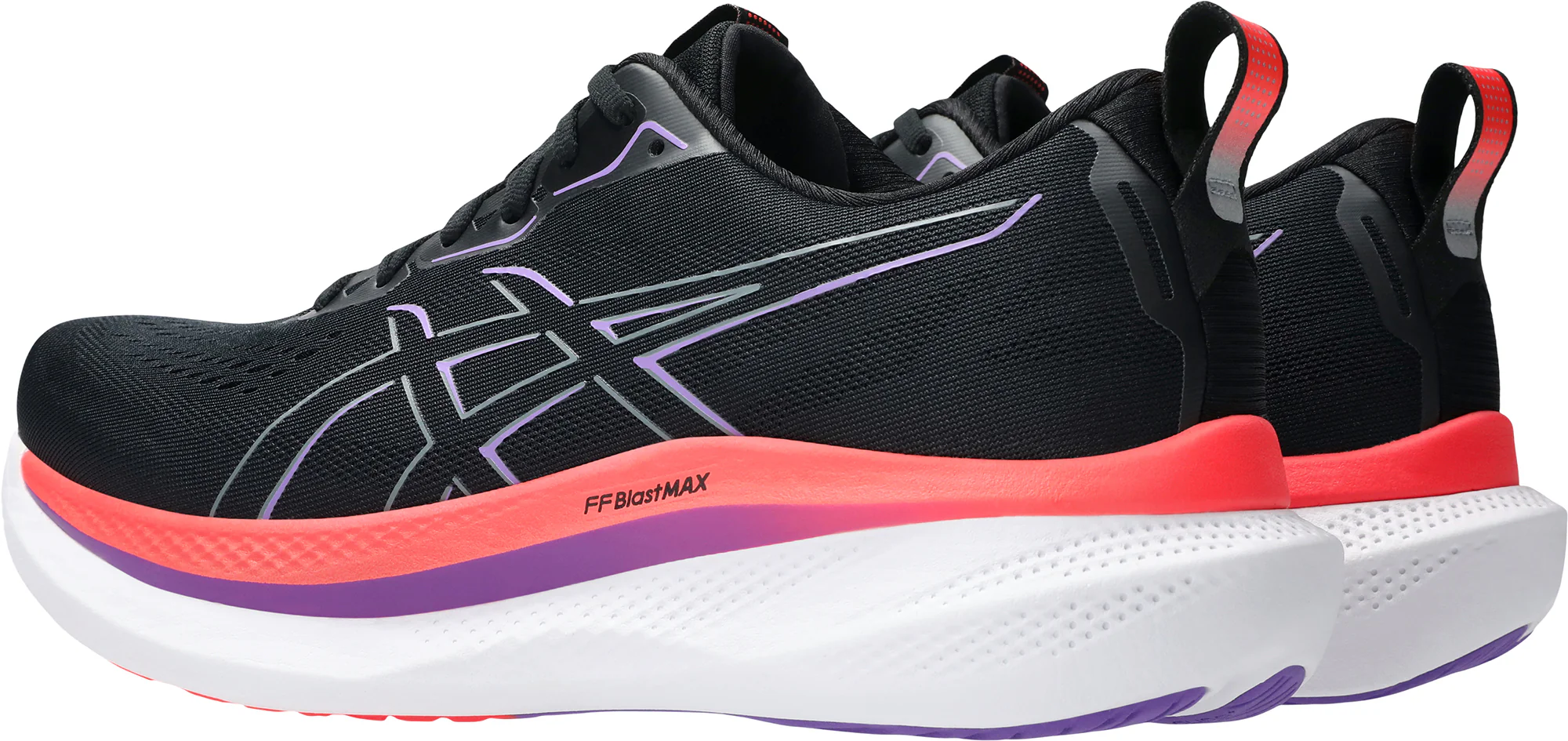 Asics Glideride Max Mens Running Shoes - Black - Image 5