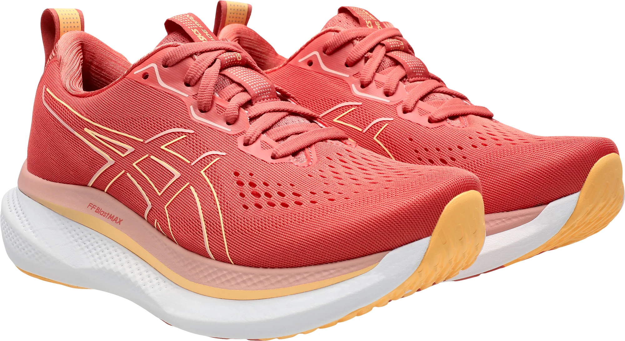 Asics Glideride Max Womens Running Shoes - Pink - Image 6