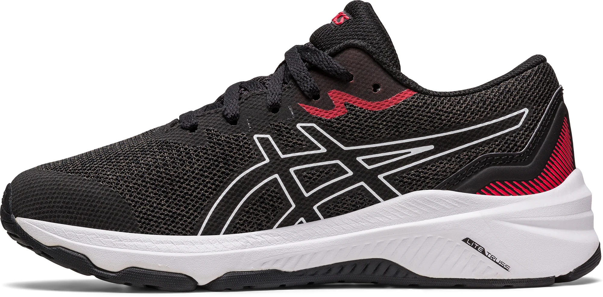 Asics GT 1000 11 GS Junior Running Shoes - Black - Image 3