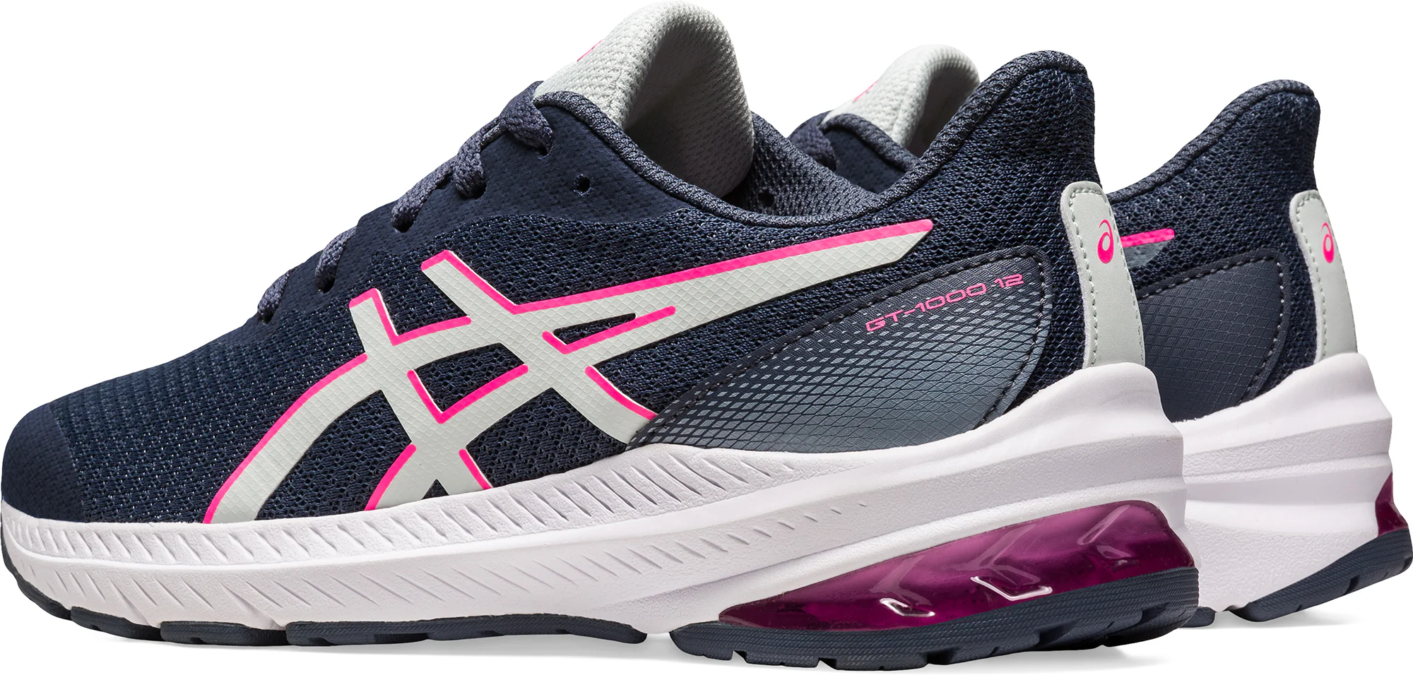 Asics GT 1000 12 GS Junior Running Shoes - Blue - Image 5