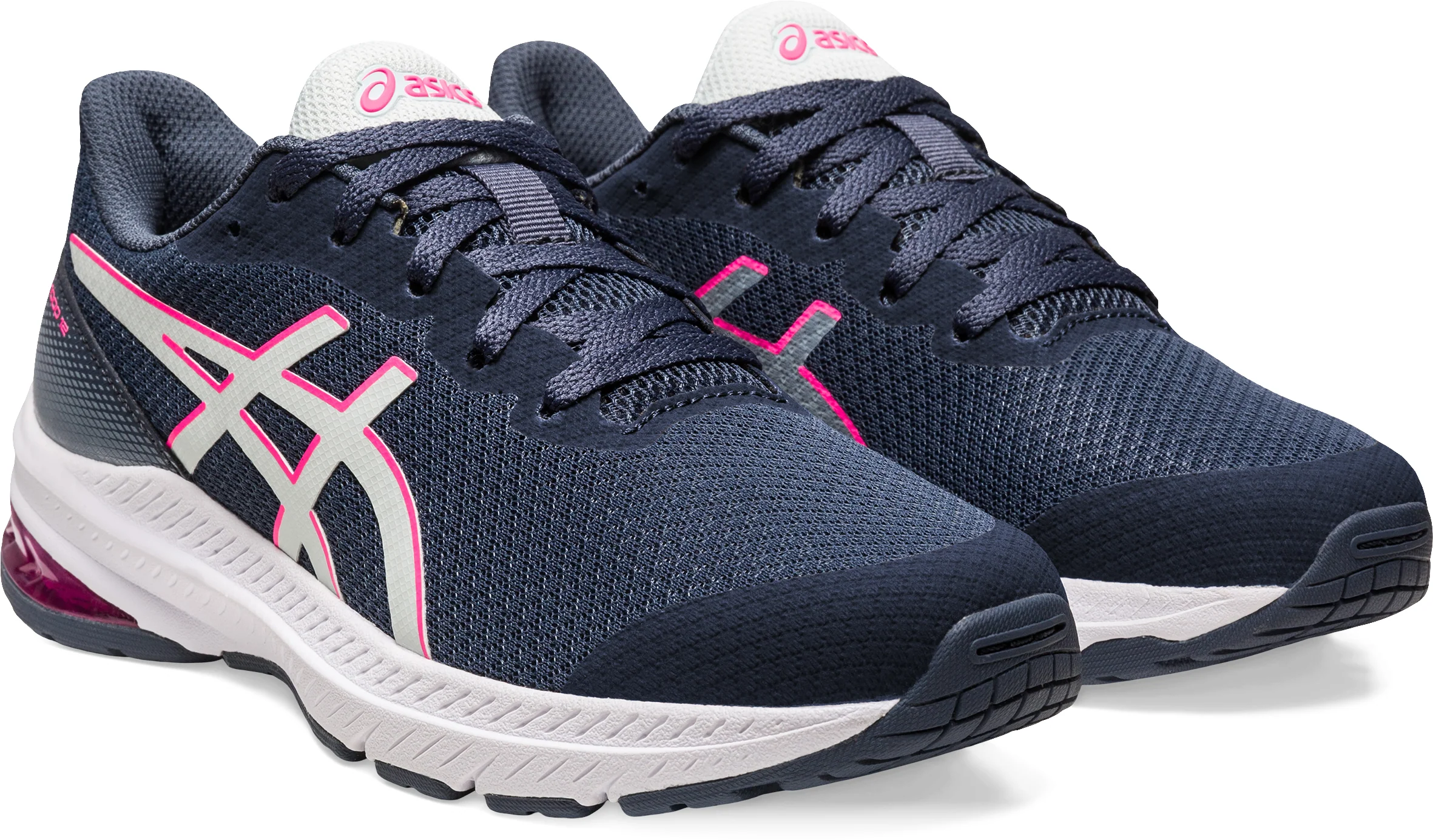 Asics GT 1000 12 GS Junior Running Shoes - Blue - Image 6