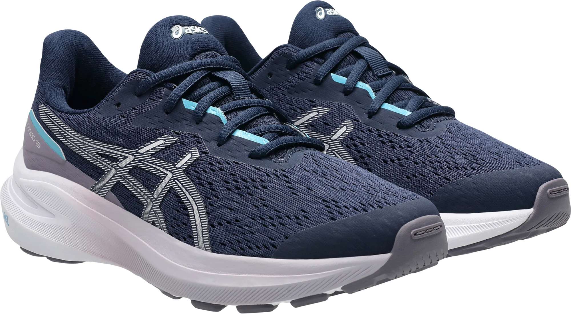 Asics GT 1000 13 GS Junior Running Shoes - Blue - Image 6