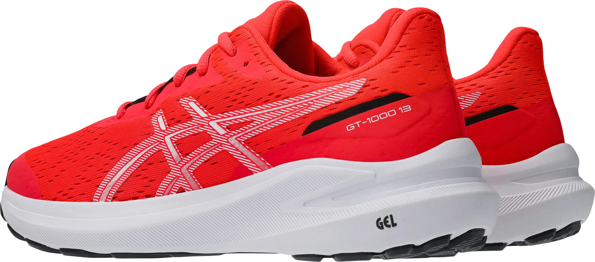Asics GT 1000 13 GS Junior Running Shoes - Red - Image 5
