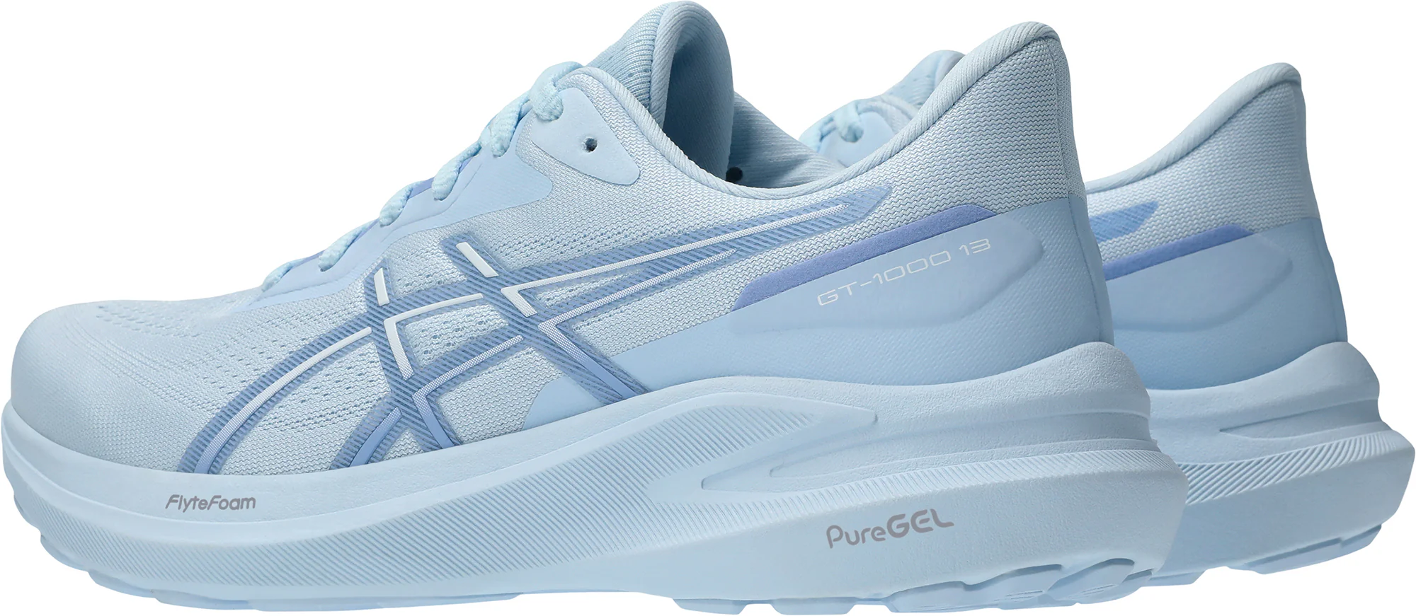 Asics GT 1000 13 Womens Running Shoes - Blue - Image 5