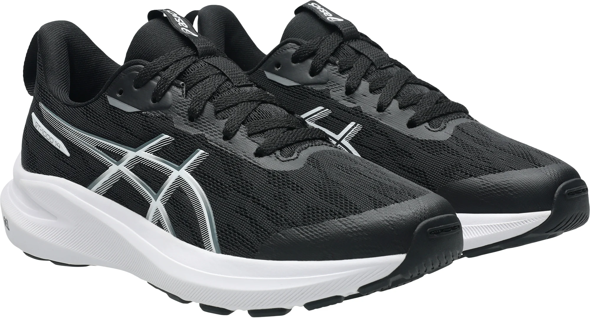 Asics GT 1000 14 GS Junior Running Shoes - Black - Image 6