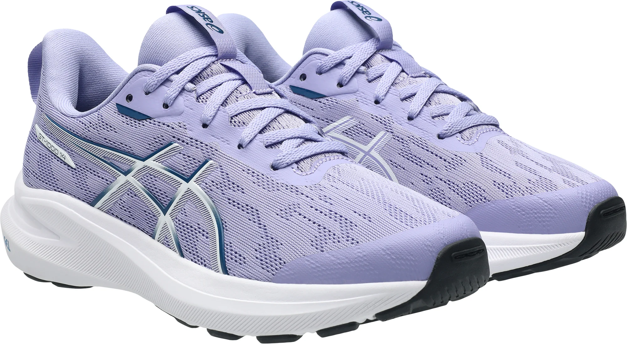 Asics GT 1000 14 GS Junior Running Shoes - Blue - Image 6