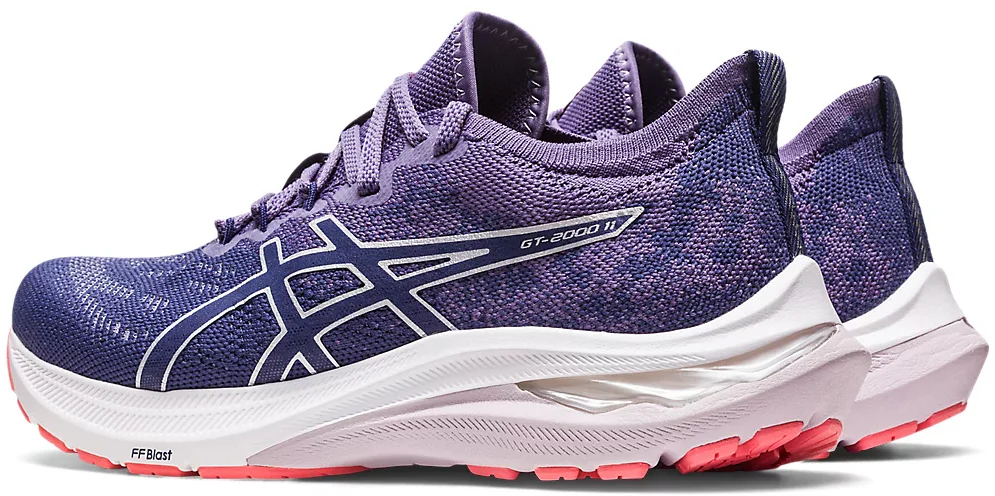 Asics GT 2000 11 MK Womens Running Shoes - Blue - Image 5