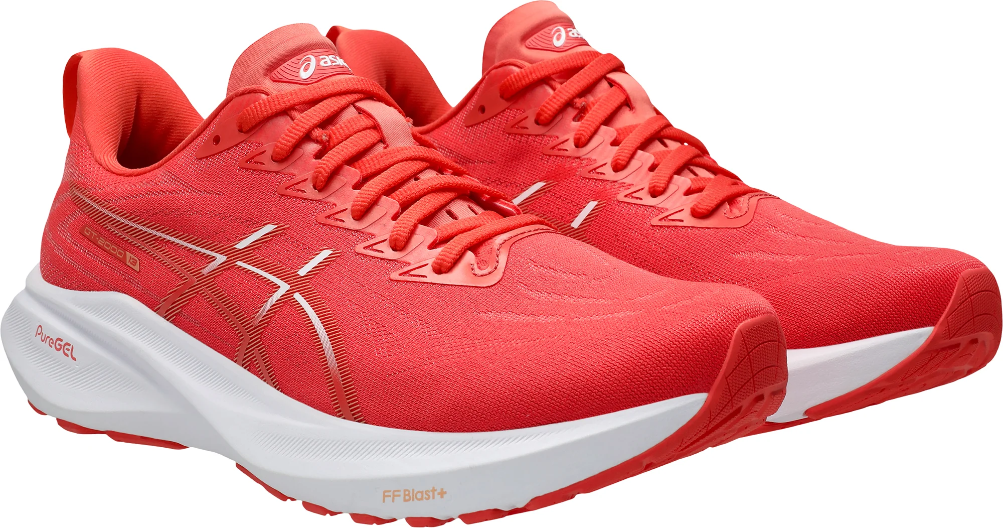Asics GT 2000 13 Mens Running Shoes - Red - Image 6