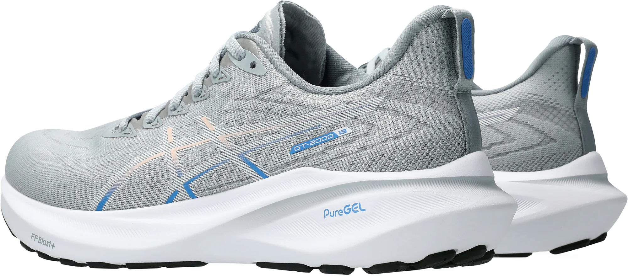 Asics GT 2000 13 Womens Running Shoes - Grey - Image 5