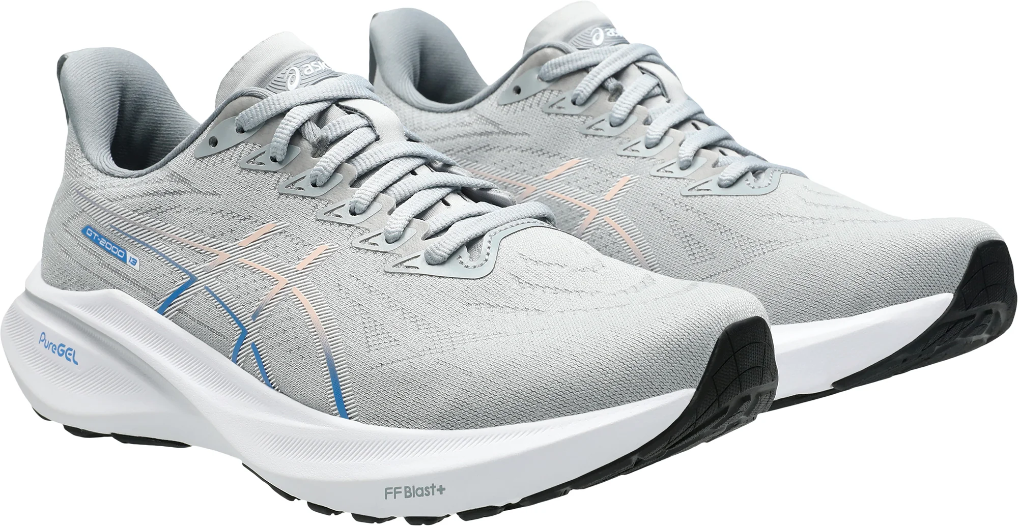 Asics GT 2000 13 Womens Running Shoes - Grey - Image 6