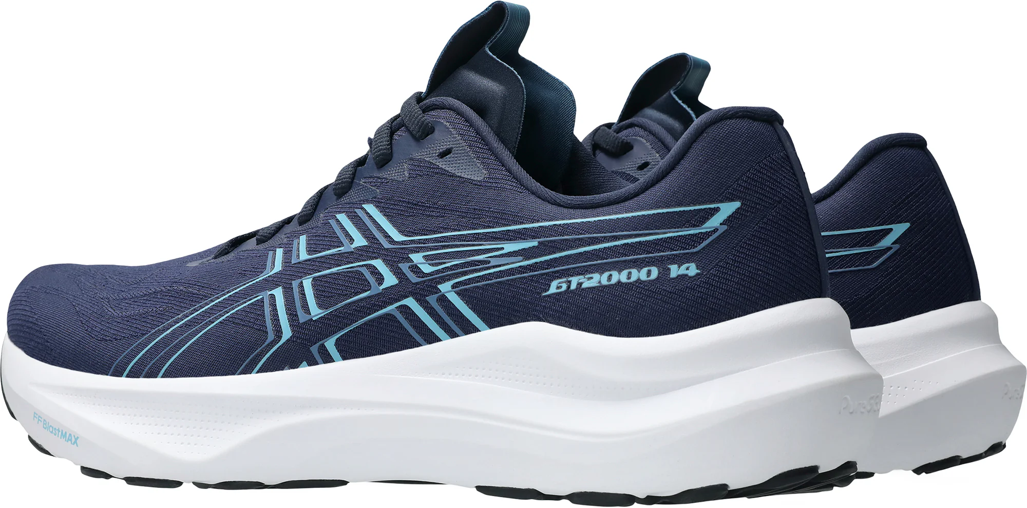 Asics GT 2000 14 Mens Running Shoes - Blue - Image 5
