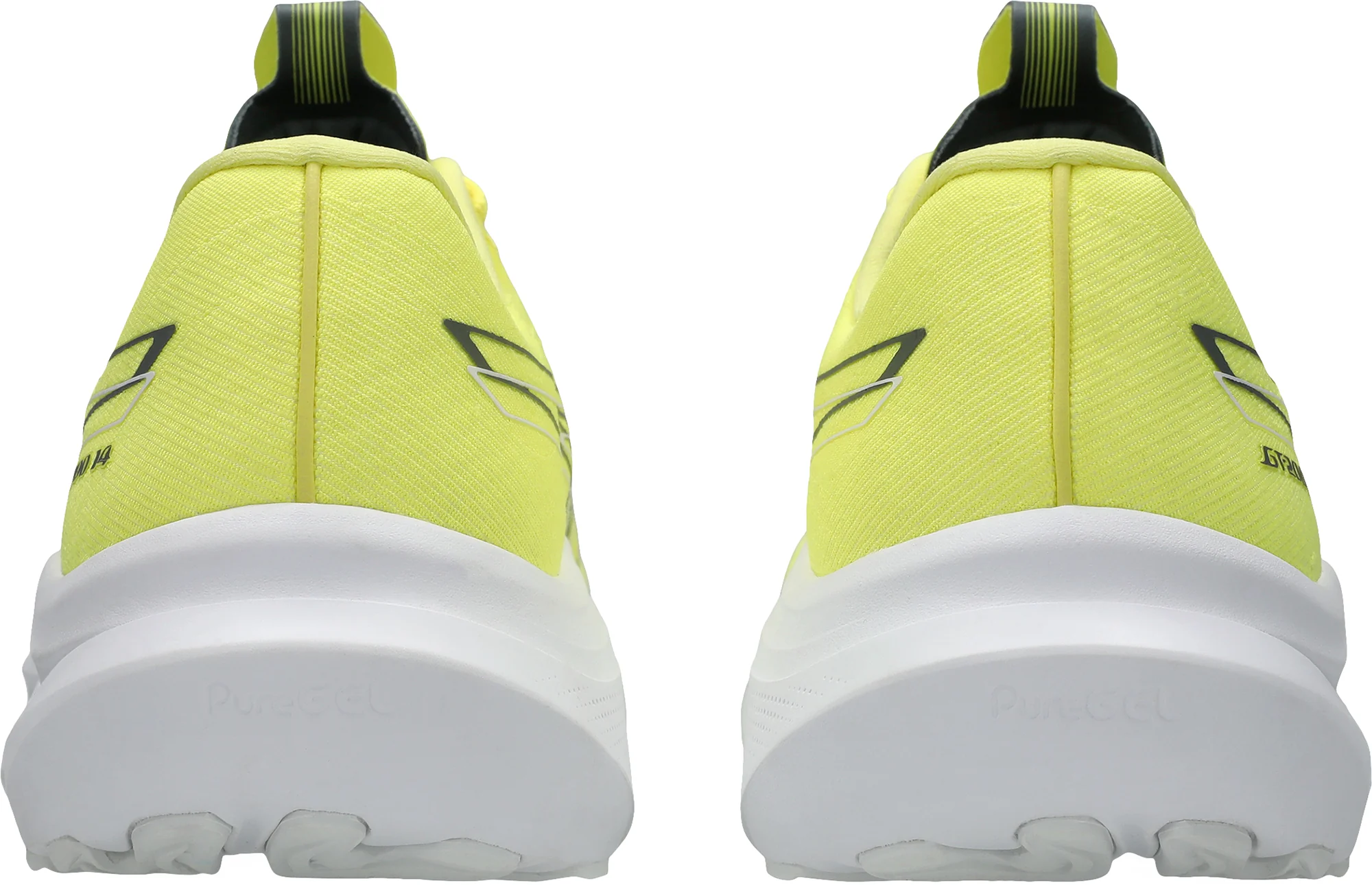 Asics GT 2000 14 Mens Running Shoes - Yellow - Image 7