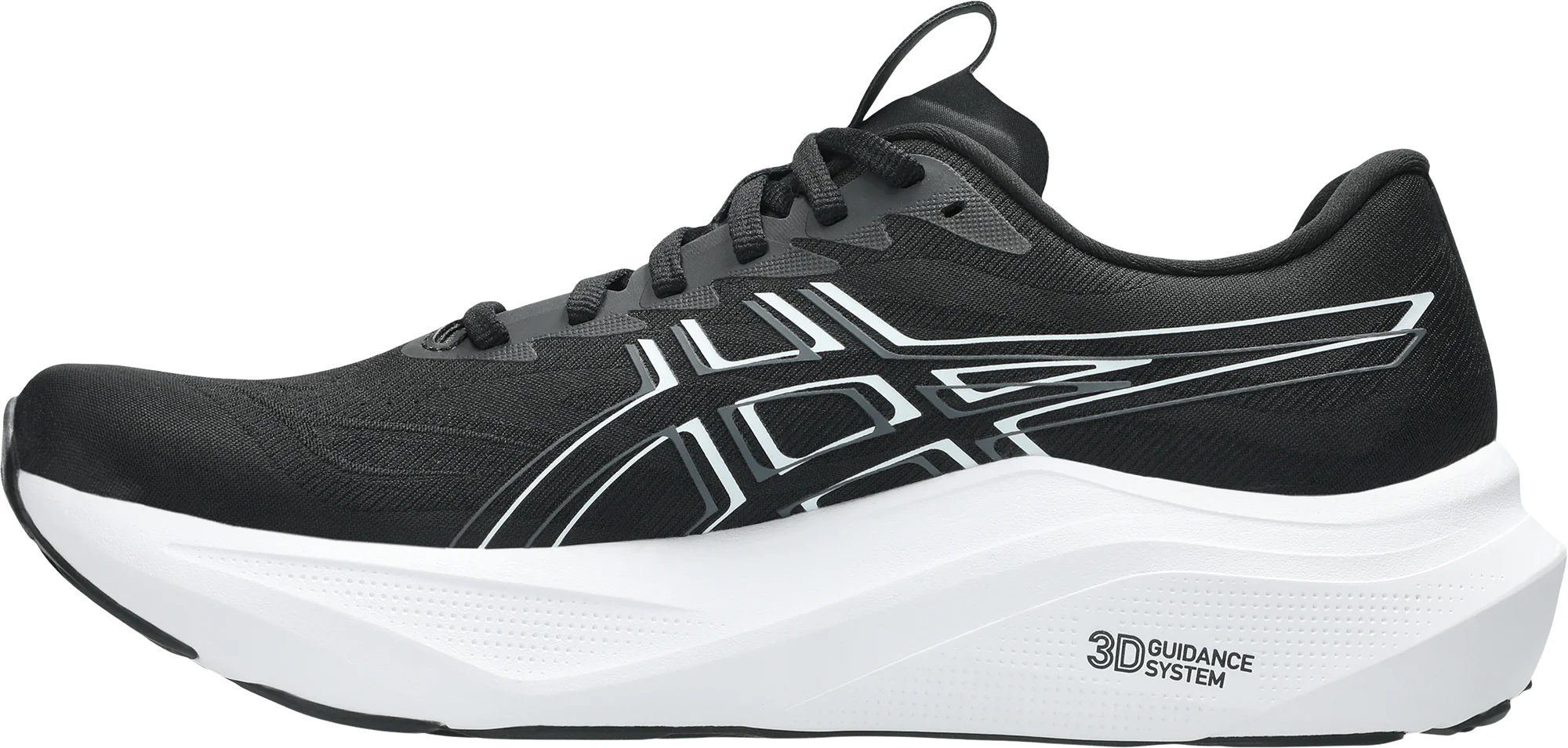 Asics GT 2000 14 WIDE FIT Mens Running Shoes - Black - Image 3