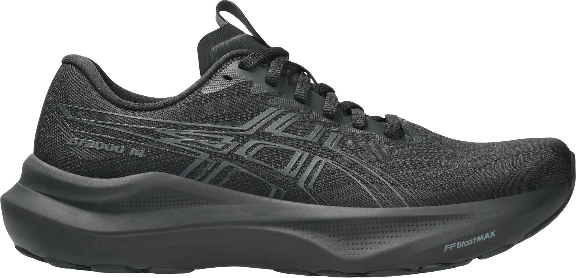 Asics GT 2000 14 Womens Running Shoes - Black