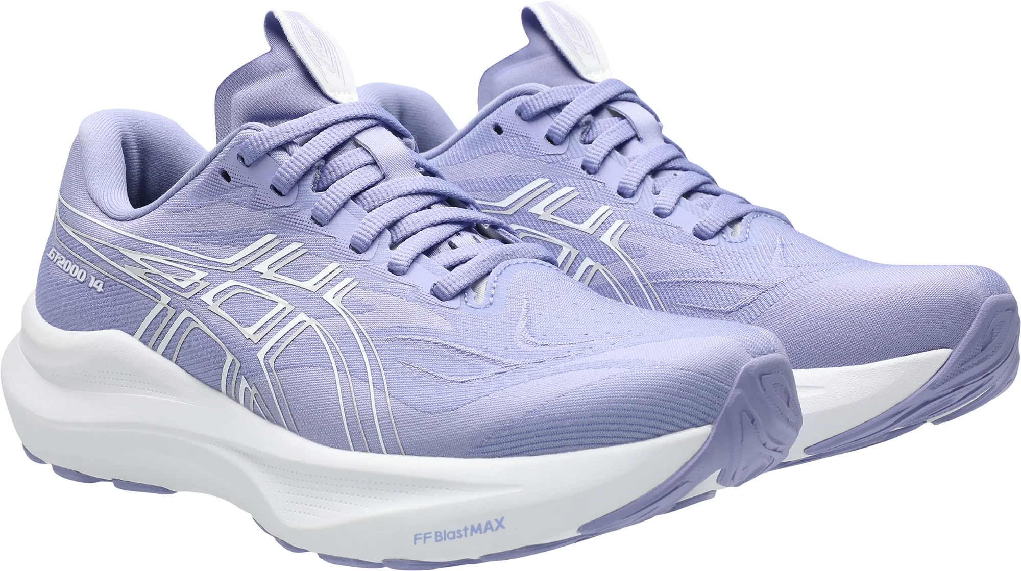 Asics GT 2000 14 Womens Running Shoes - Blue - Image 6