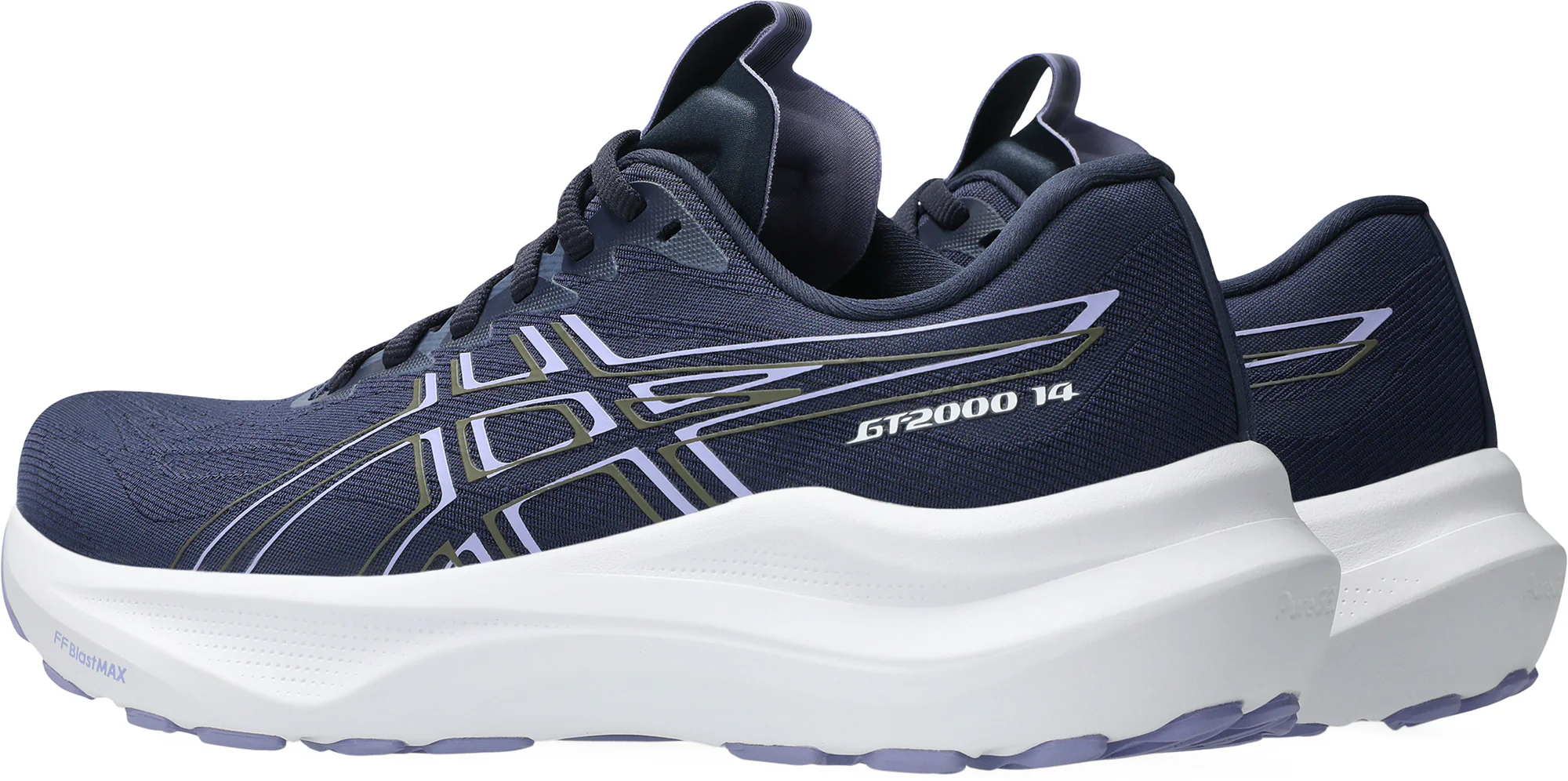 Asics GT 2000 14 Womens Running Shoes - Blue - Image 5