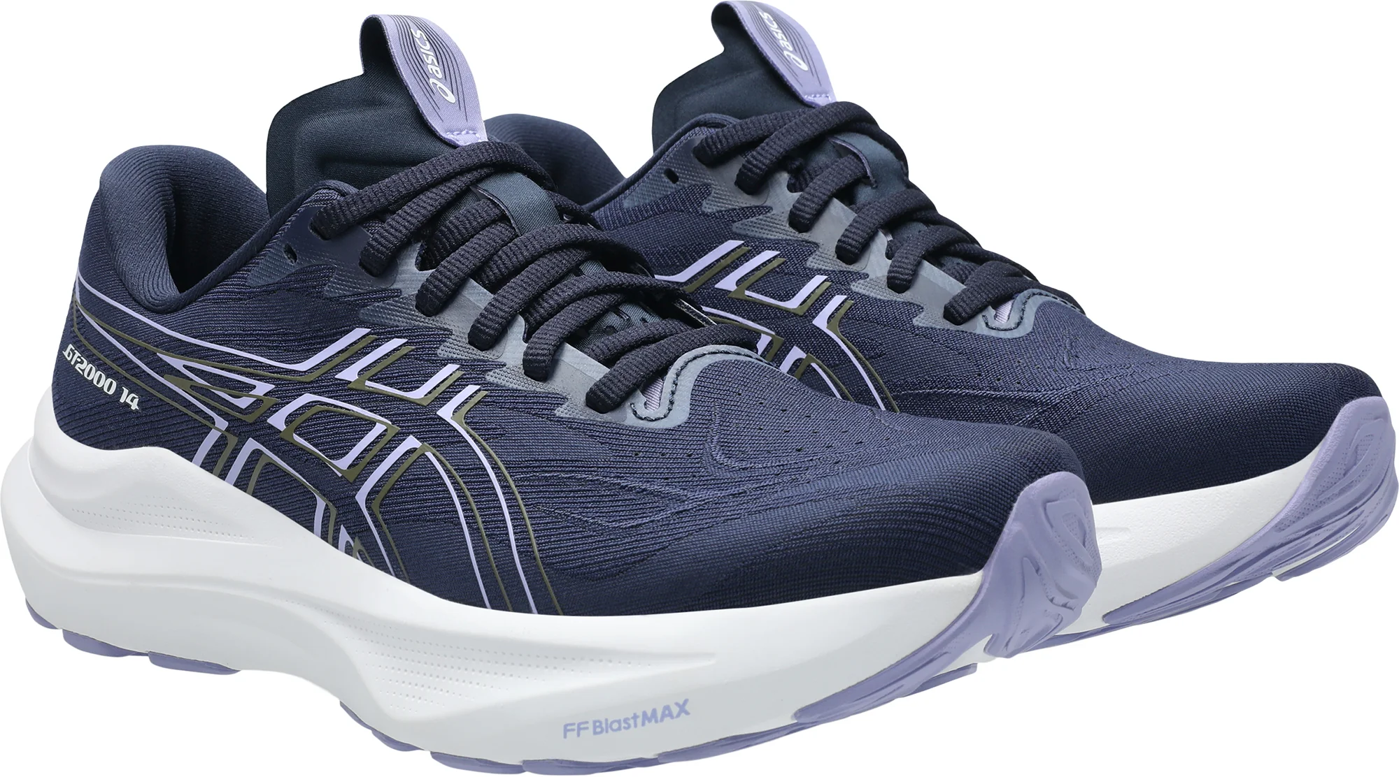 Asics GT 2000 14 Womens Running Shoes - Blue - Image 6