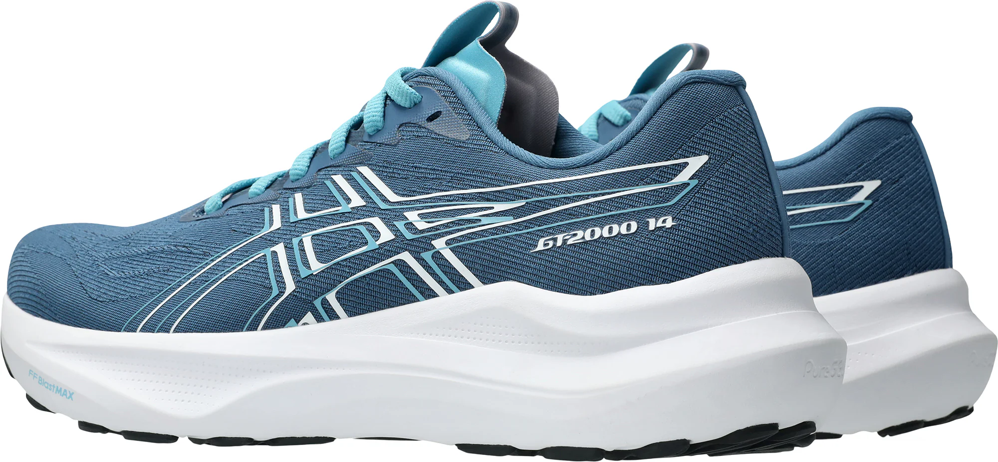 Asics GT 2000 14 Womens Running Shoes - Blue - Image 5