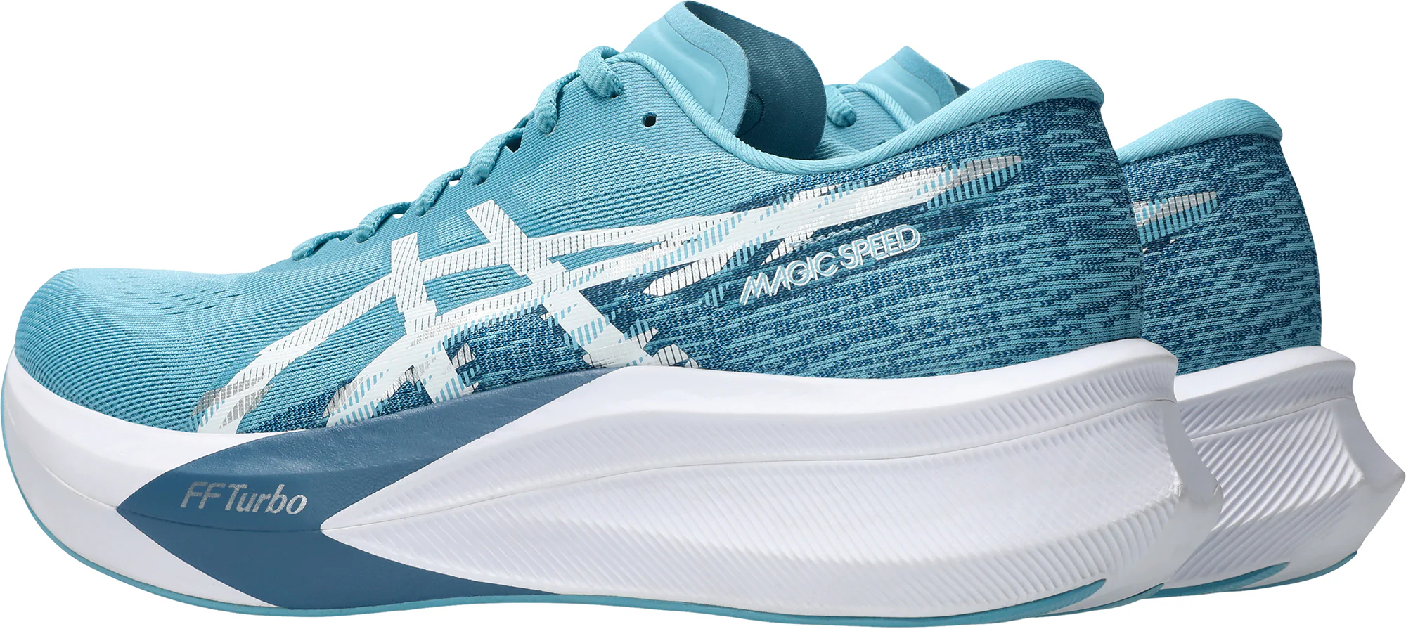 Asics Magic Speed 4 Mens Running Shoes - Blue - Image 5