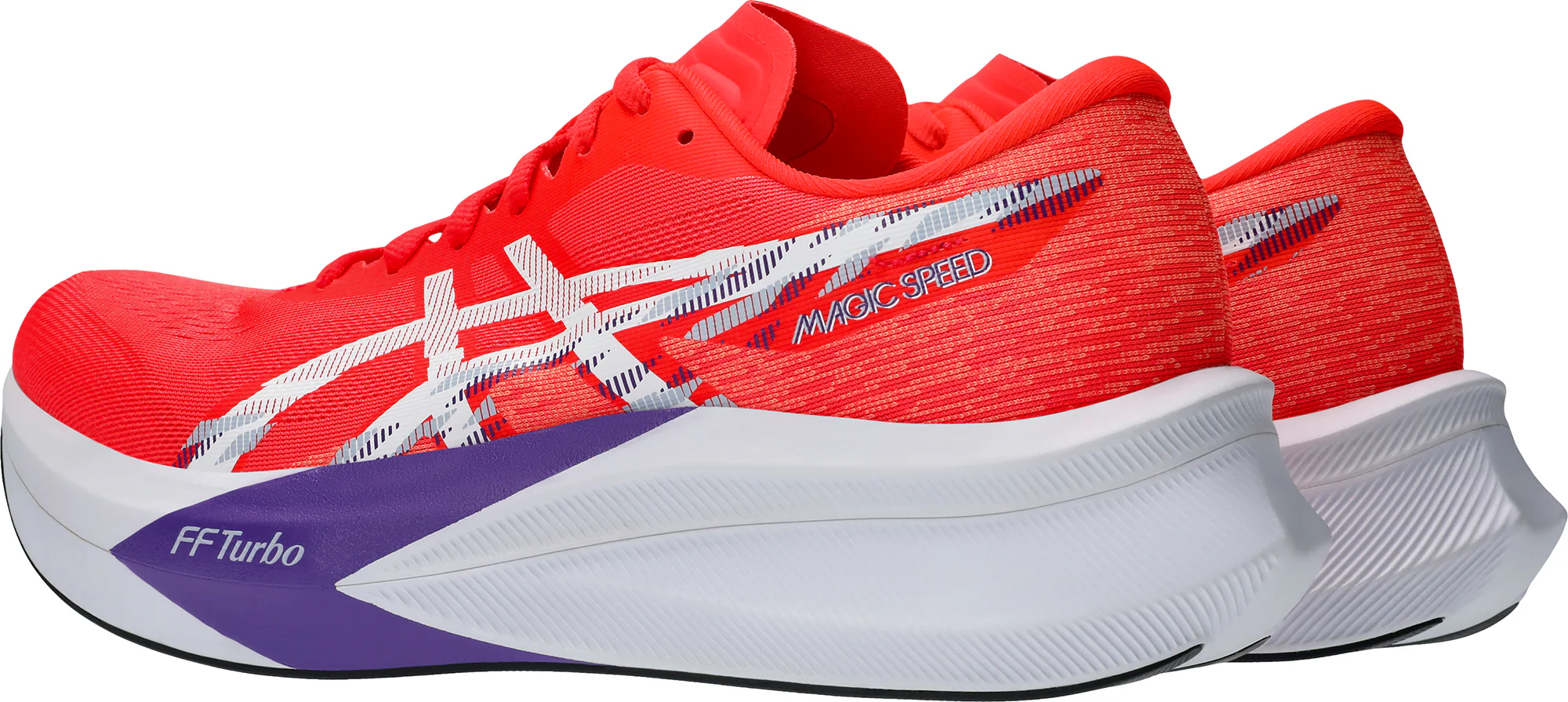 Asics Magic Speed 4 Mens Running Shoes - Red - Image 5