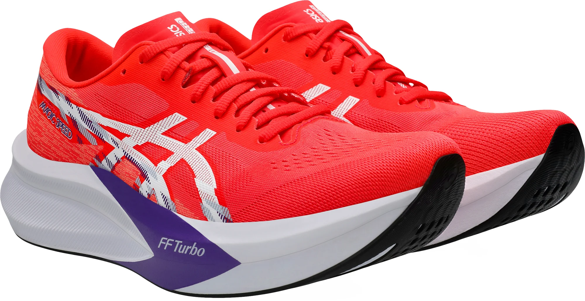 Asics Magic Speed 4 Mens Running Shoes - Red - Image 6