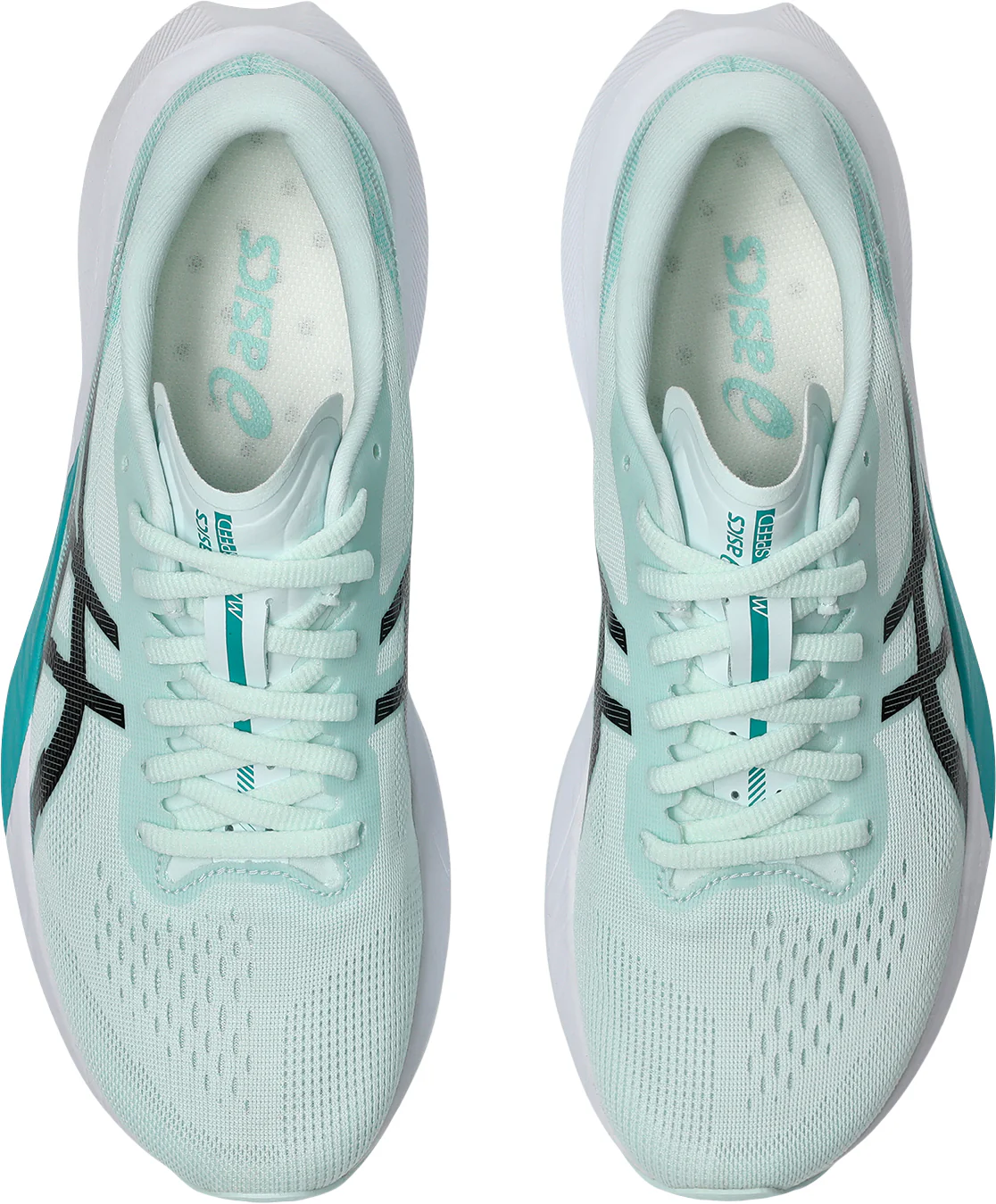 Asics Magic Speed 4 Womens Running Shoes - Green - Image 4