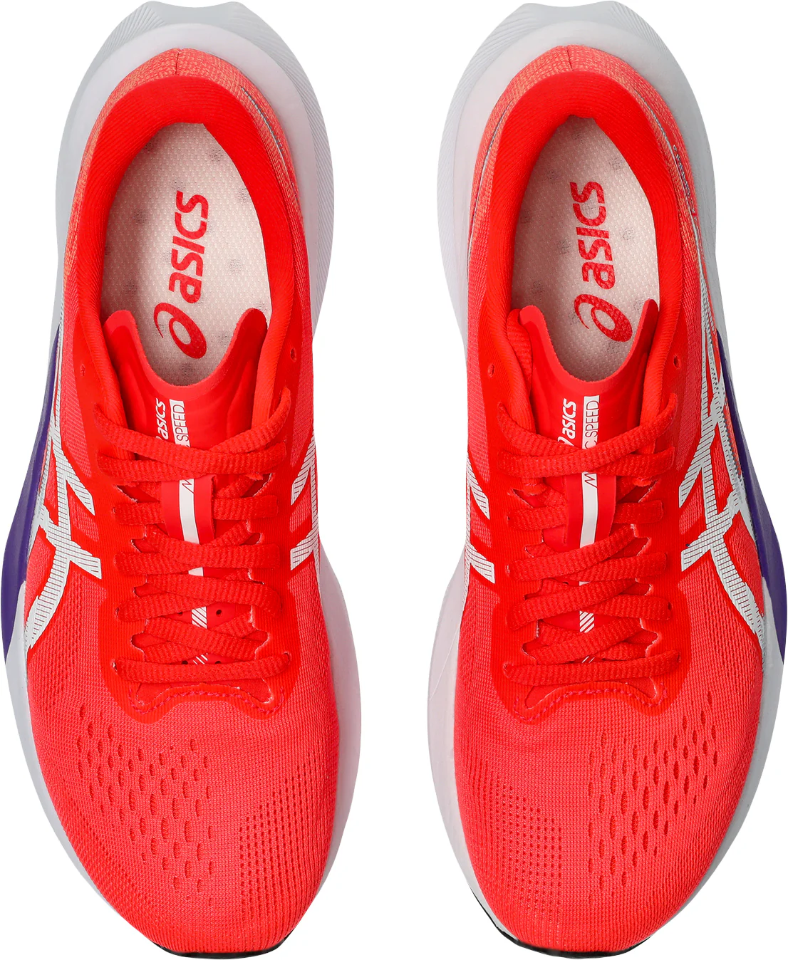 Asics Magic Speed 4 Womens Running Shoes - Red - Image 4