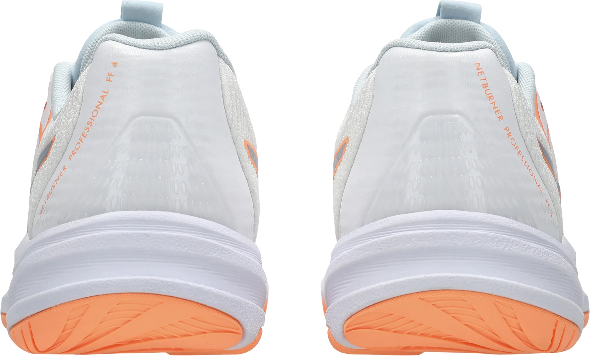 Asics Netburner Professional FF 4 Womens Netball Shoes - White - Image 7
