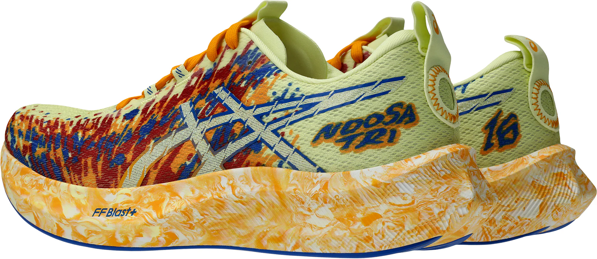 Asics Noosa Tri 16 Mens Running Shoes - Yellow - Image 5