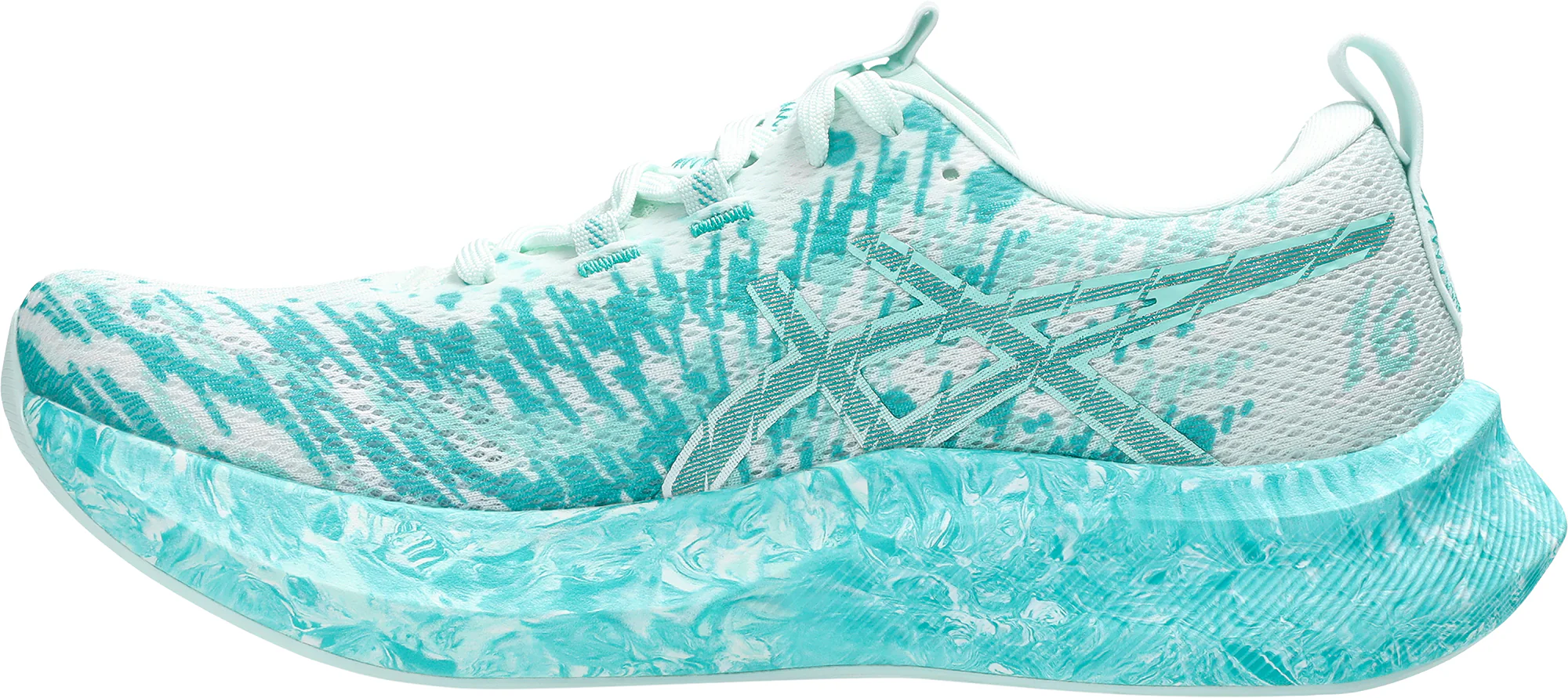 Asics Noosa Tri 16 Womens Running Shoes - White - Image 3