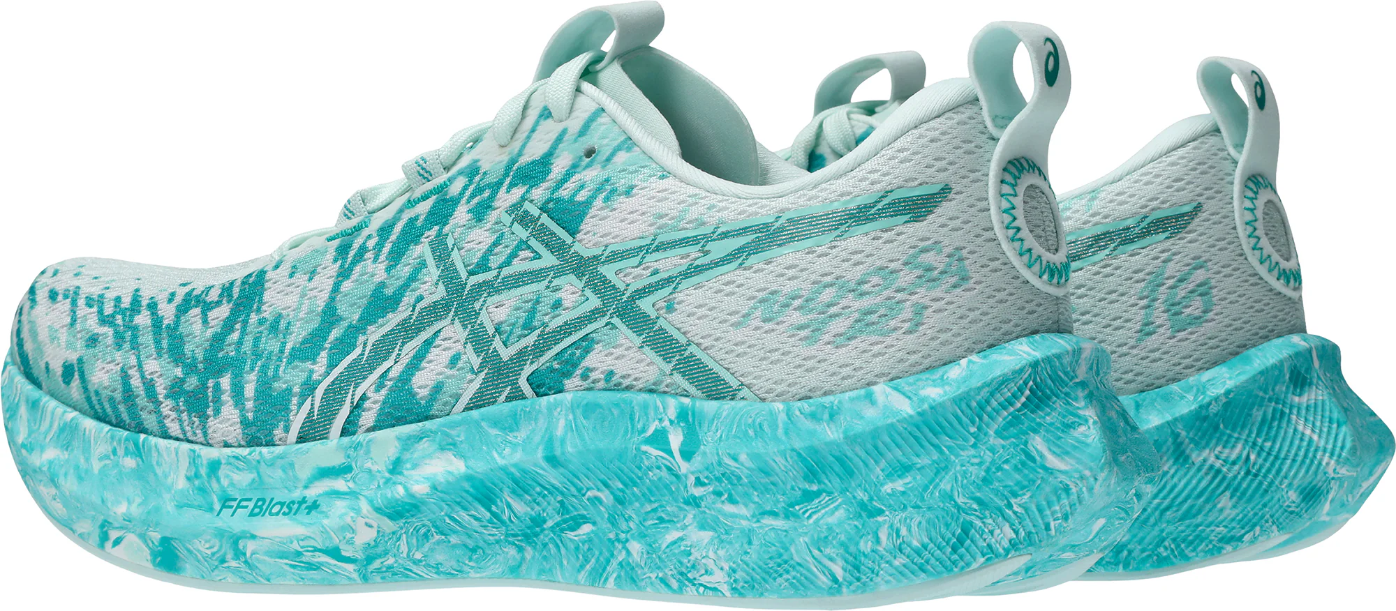 Asics Noosa Tri 16 Womens Running Shoes - White - Image 5
