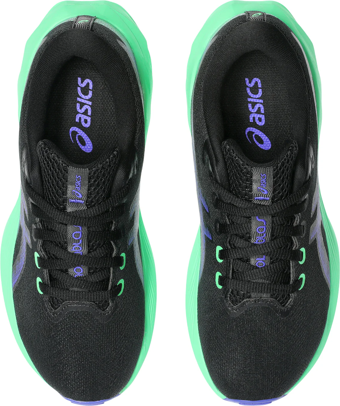 Asics NovaBlast 5 GS Junior Running Shoes - Black - Image 4
