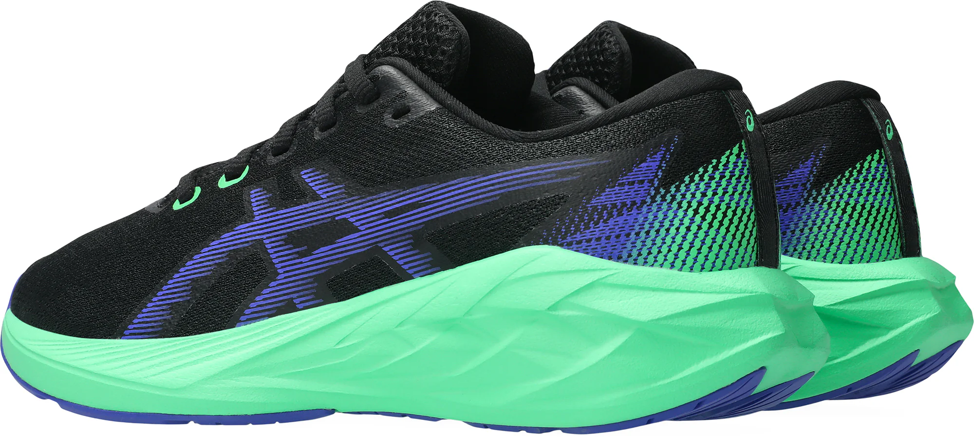Asics NovaBlast 5 GS Junior Running Shoes - Black - Image 5