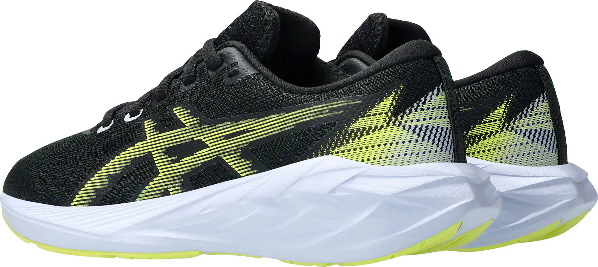 Asics NovaBlast 5 GS Junior Running Shoes - Black - Image 5