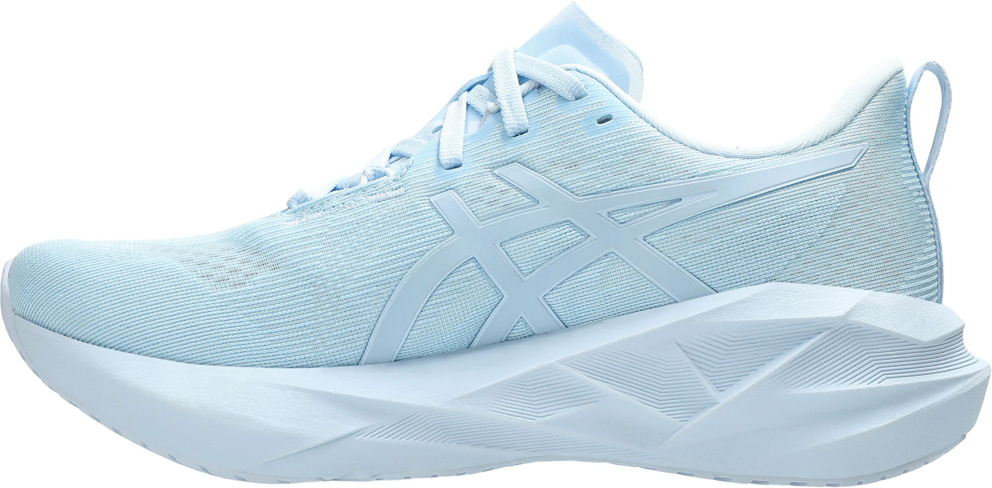 Asics NovaBlast 5 Lite-Show Womens Running Shoes - Blue - Image 3
