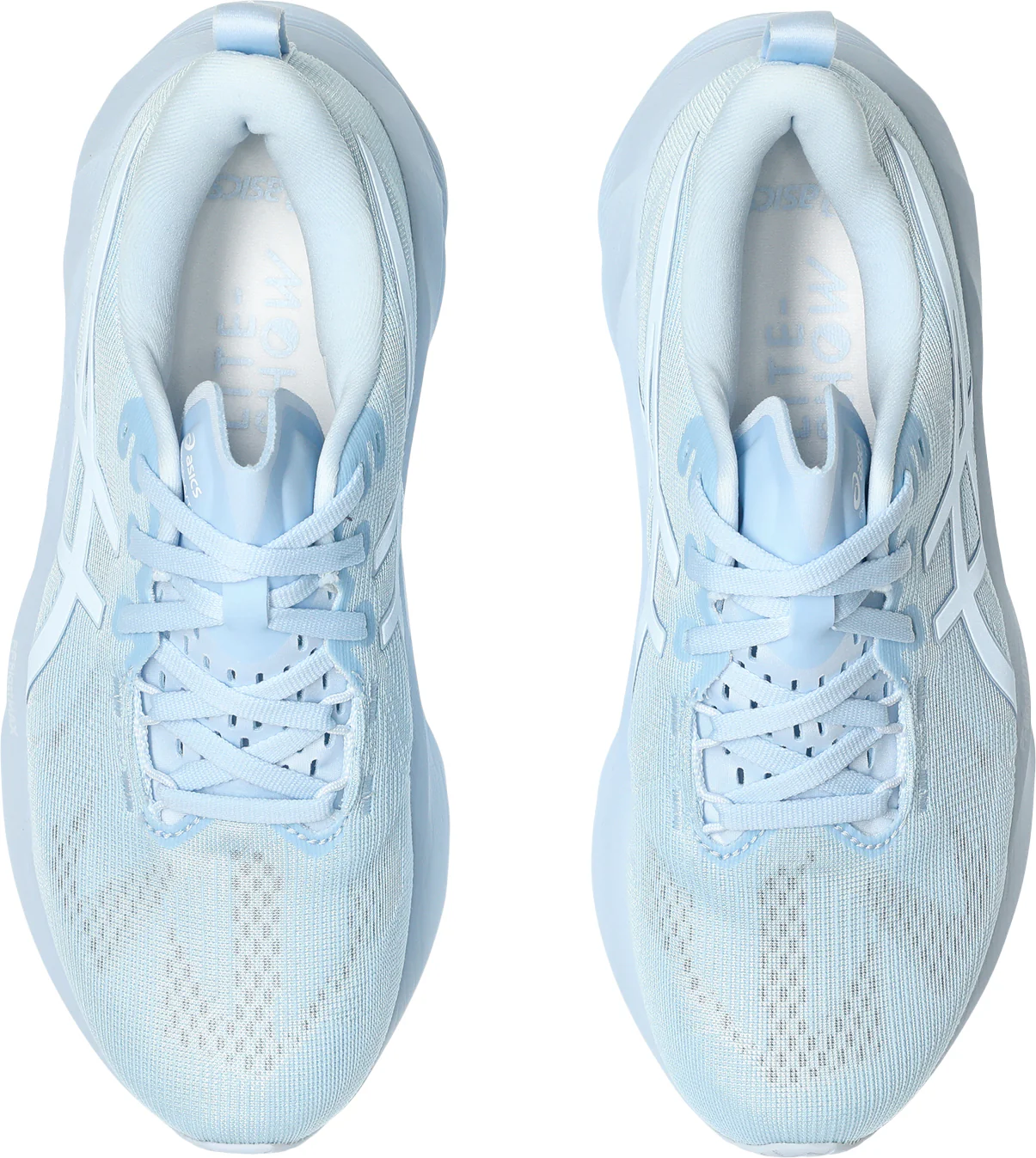 Asics NovaBlast 5 Lite-Show Womens Running Shoes - Blue - Image 4