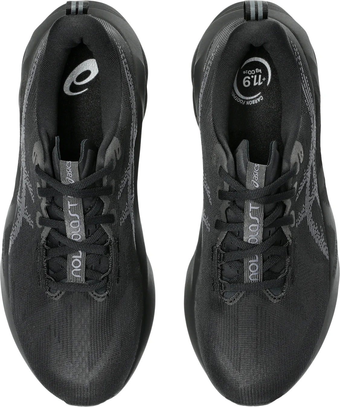 Asics NovaBlast 5 Mens Running Shoes - Black - Image 4