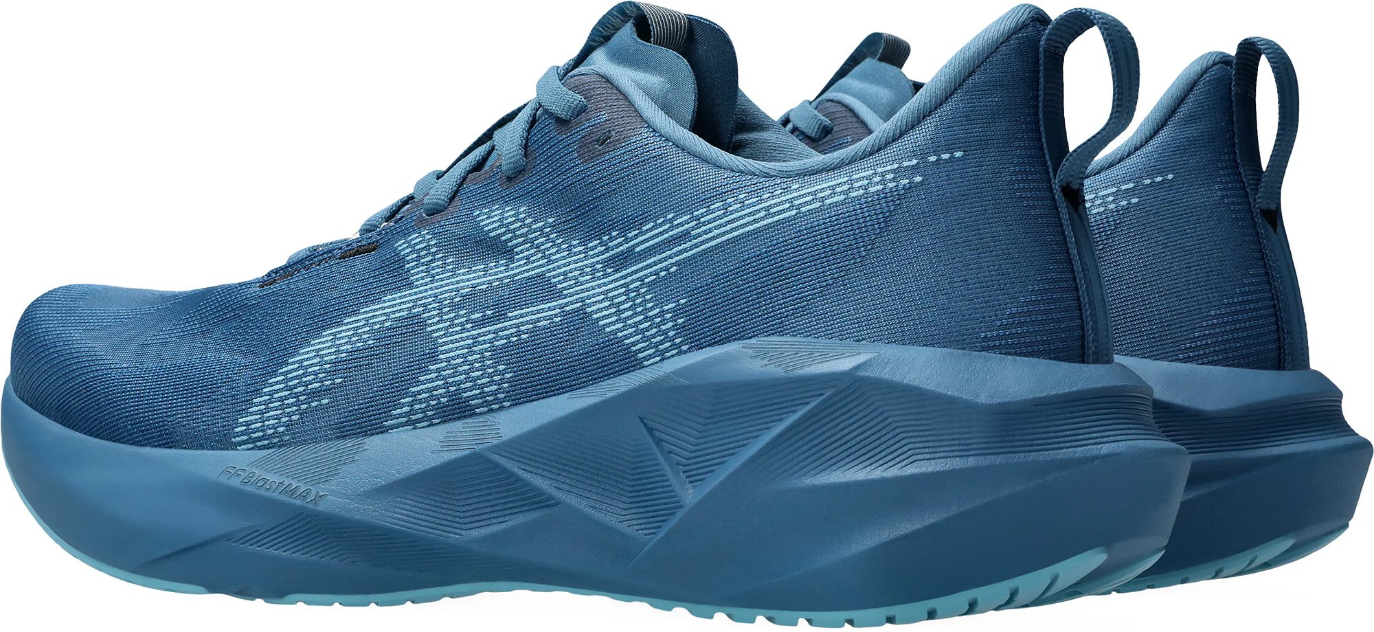 Asics NovaBlast 5 Mens Running Shoes - Blue - Image 5