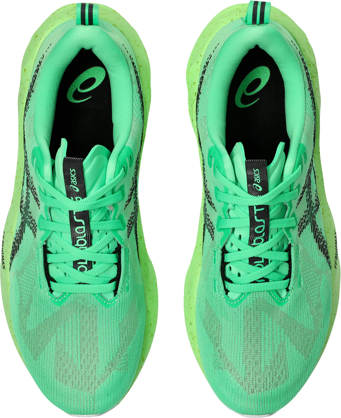 Asics NovaBlast 5 Mens Running Shoes - Green - Image 4