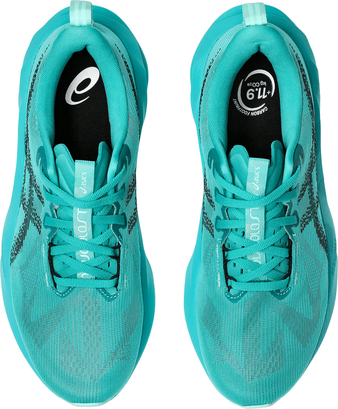 Asics NovaBlast 5 Mens Running Shoes - Green - Image 4