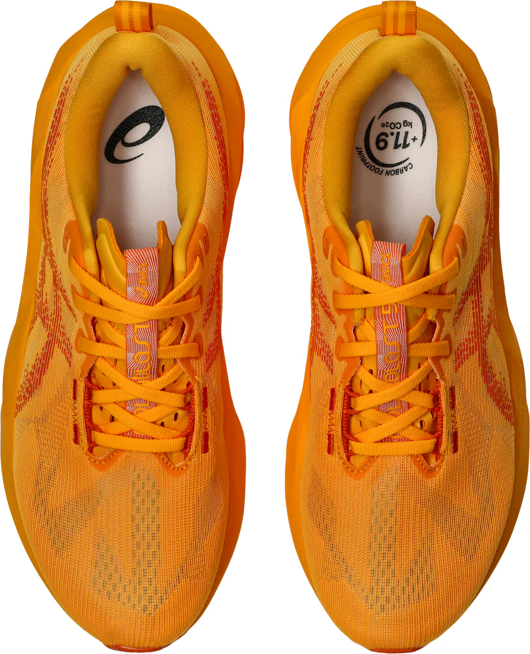 Asics NovaBlast 5 Mens Running Shoes - Orange - Image 4