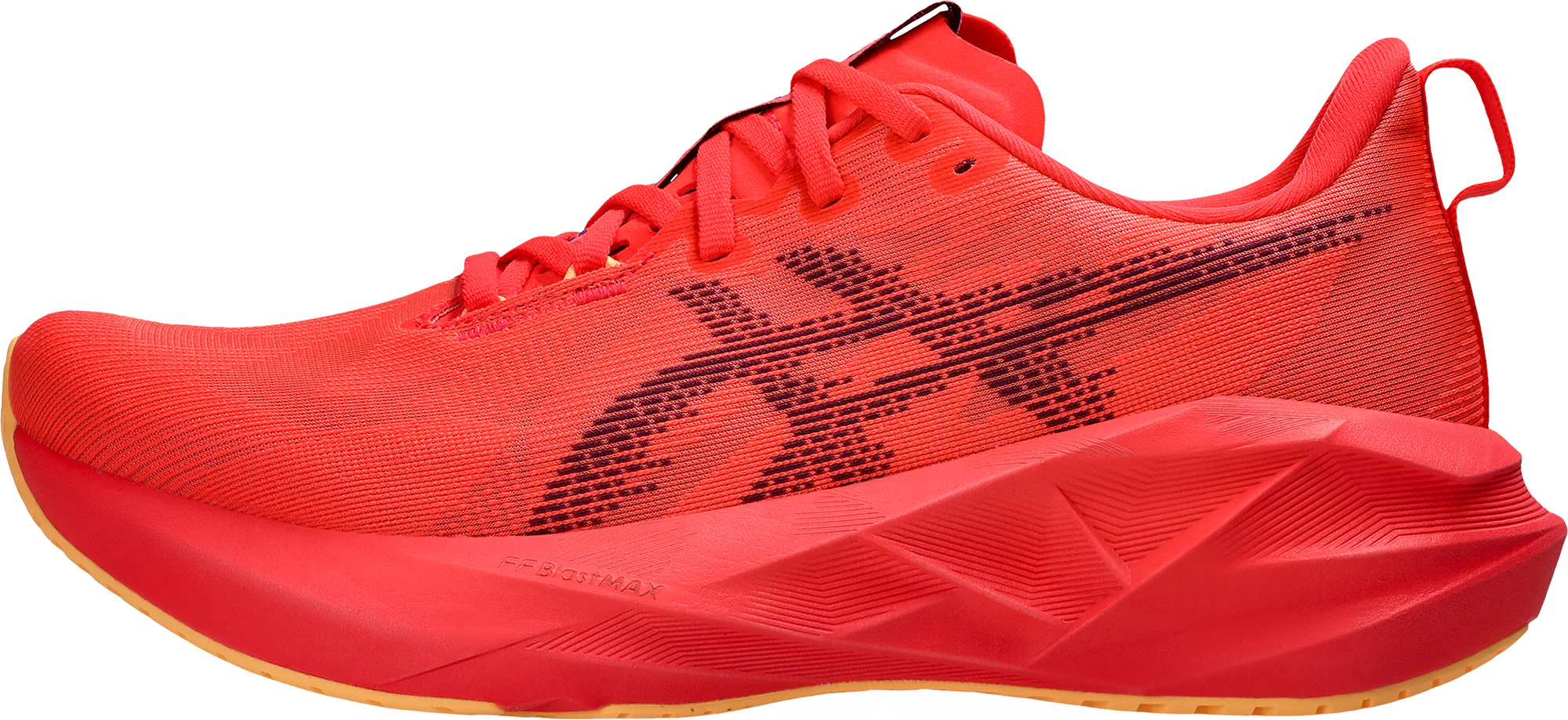 Asics NovaBlast 5 Mens Running Shoes - Red - Image 3