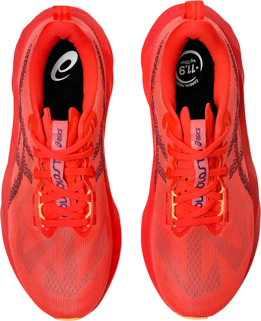 Asics NovaBlast 5 Mens Running Shoes - Red - Image 4