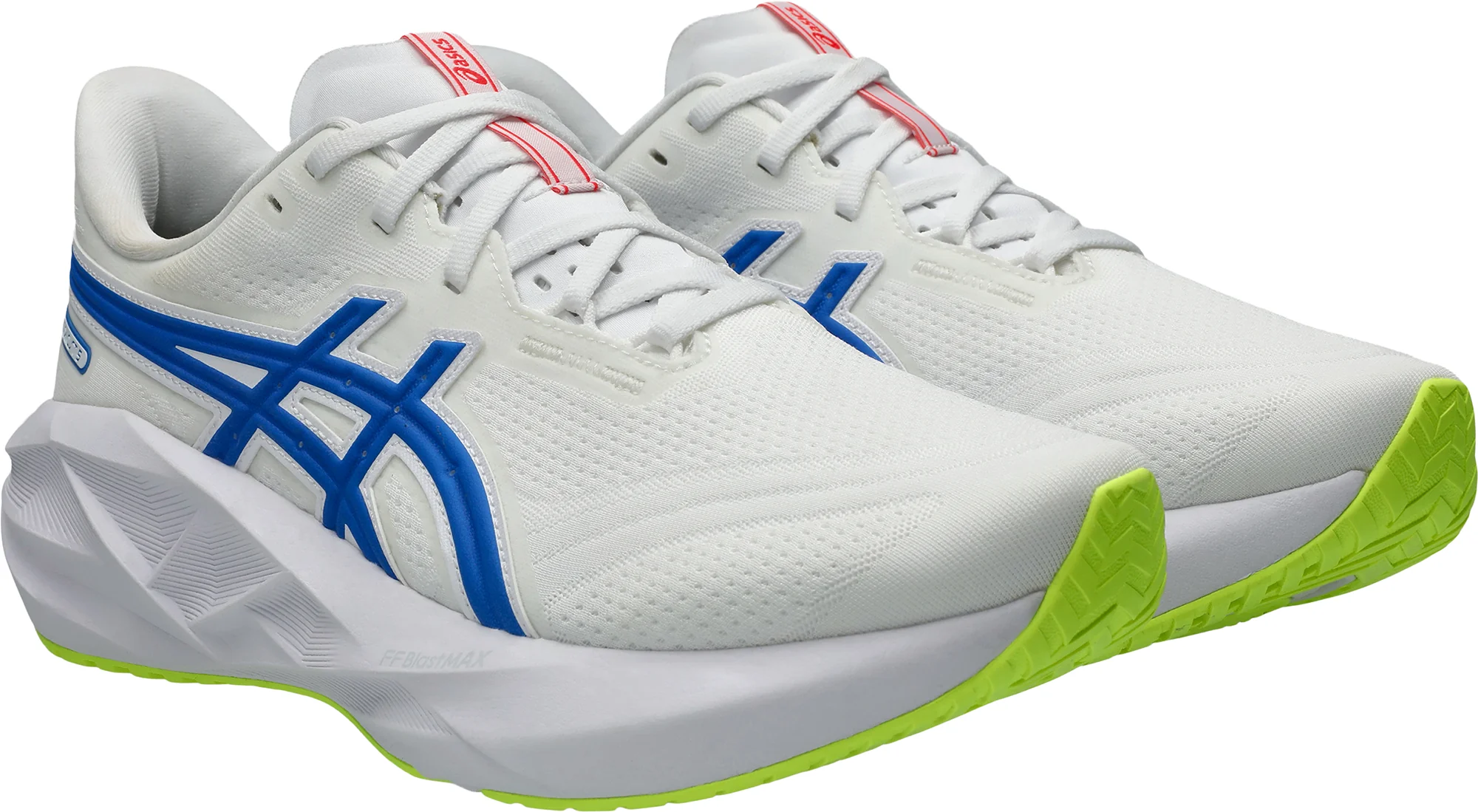 Asics NovaBlast 5 Mens Running Shoes - White - Image 6