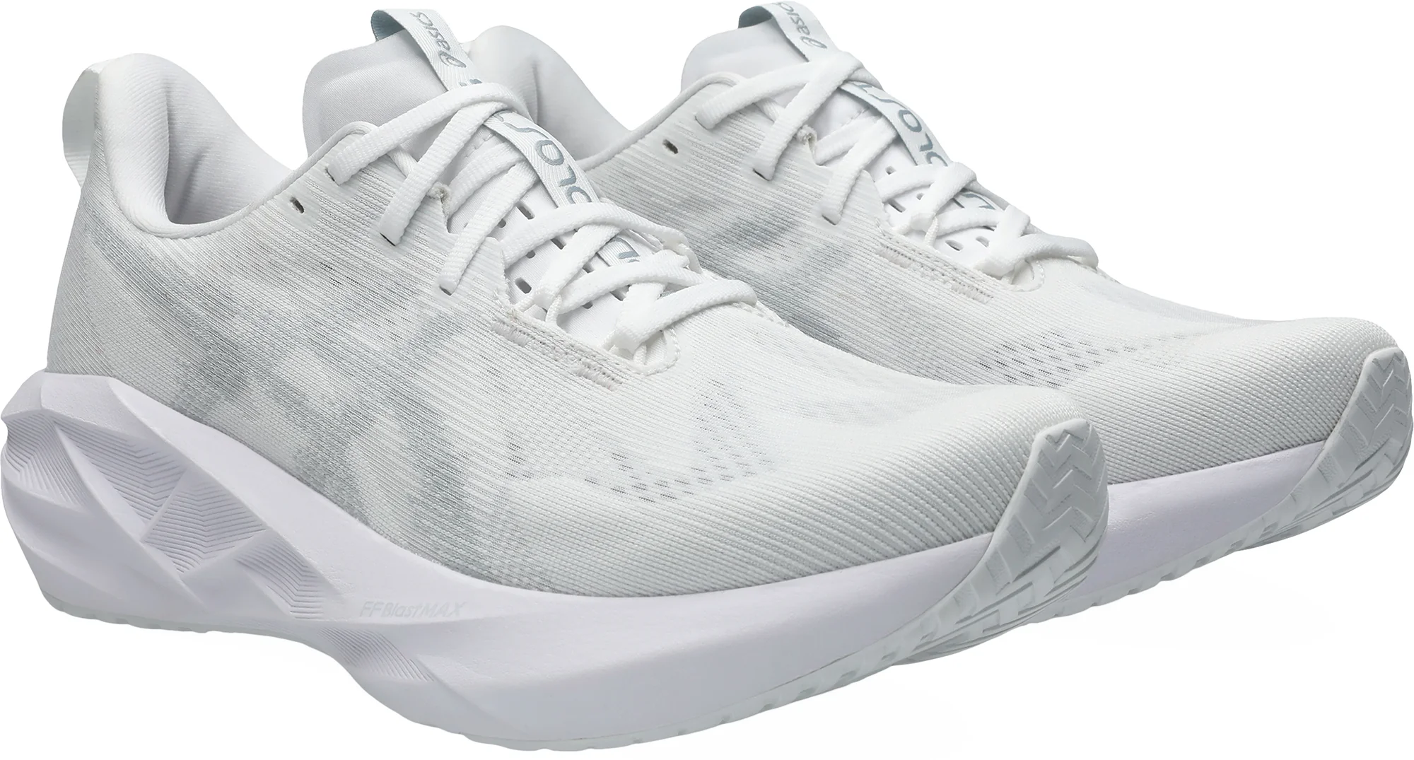 Asics NovaBlast 5 Mens Running Shoes - White - Image 6
