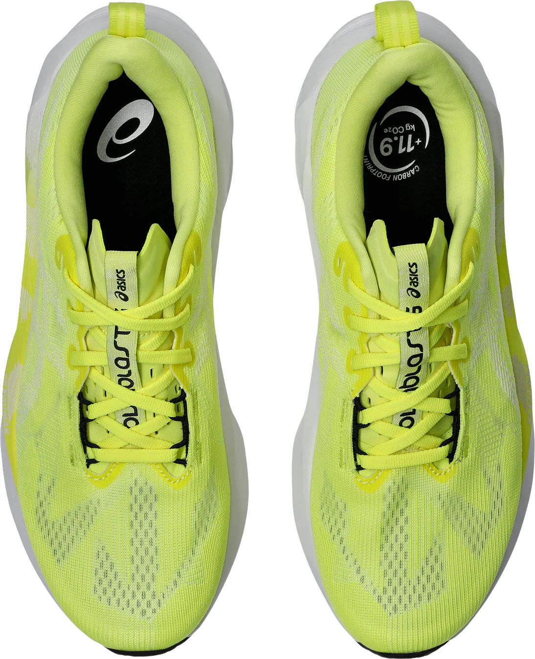 Asics NovaBlast 5 Mens Running Shoes - Yellow - Image 4